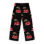 Cherry Print Pajama Pants — Women's Cozy Lounge Sleepwear