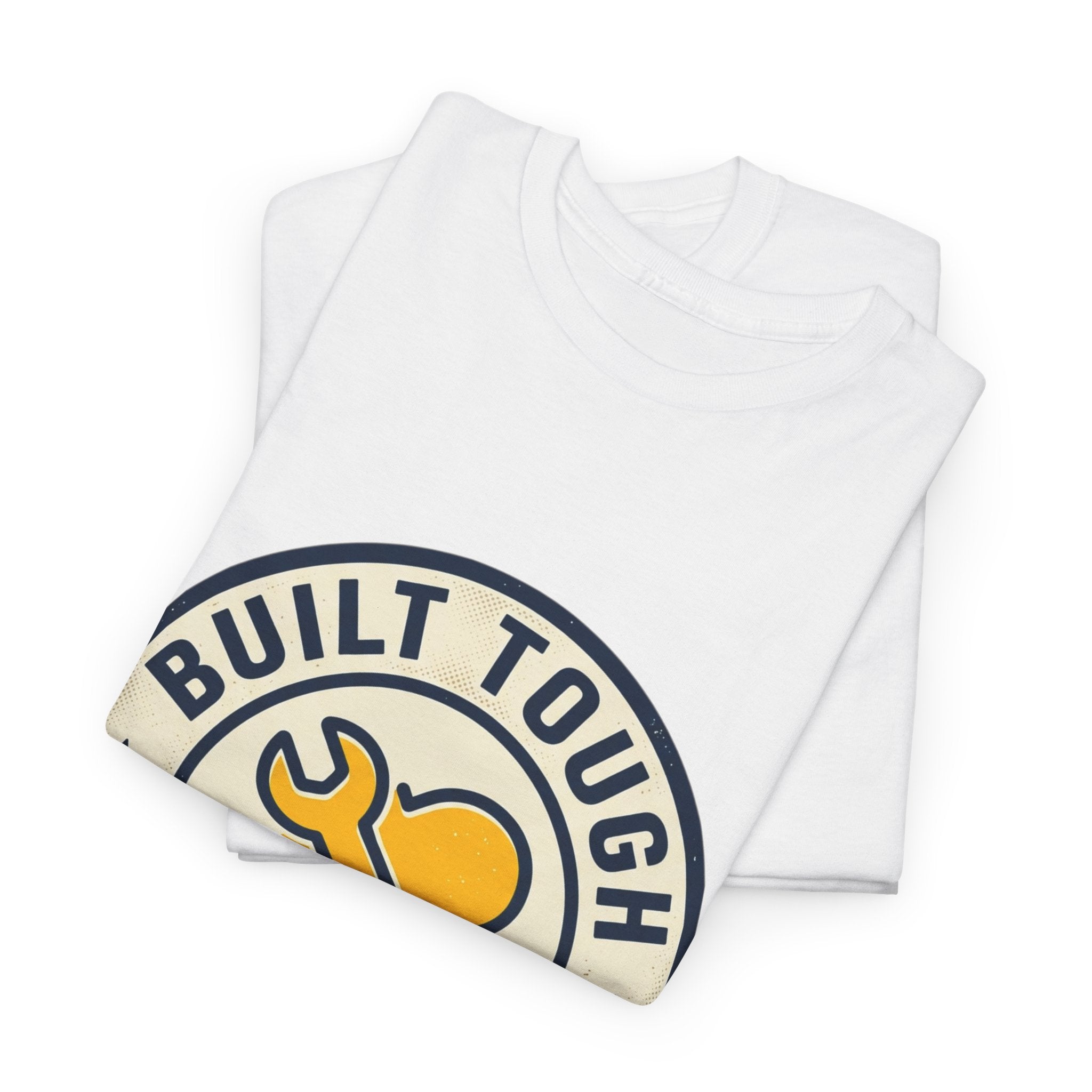 Built tough mom strong- mother's day Cotton Tee