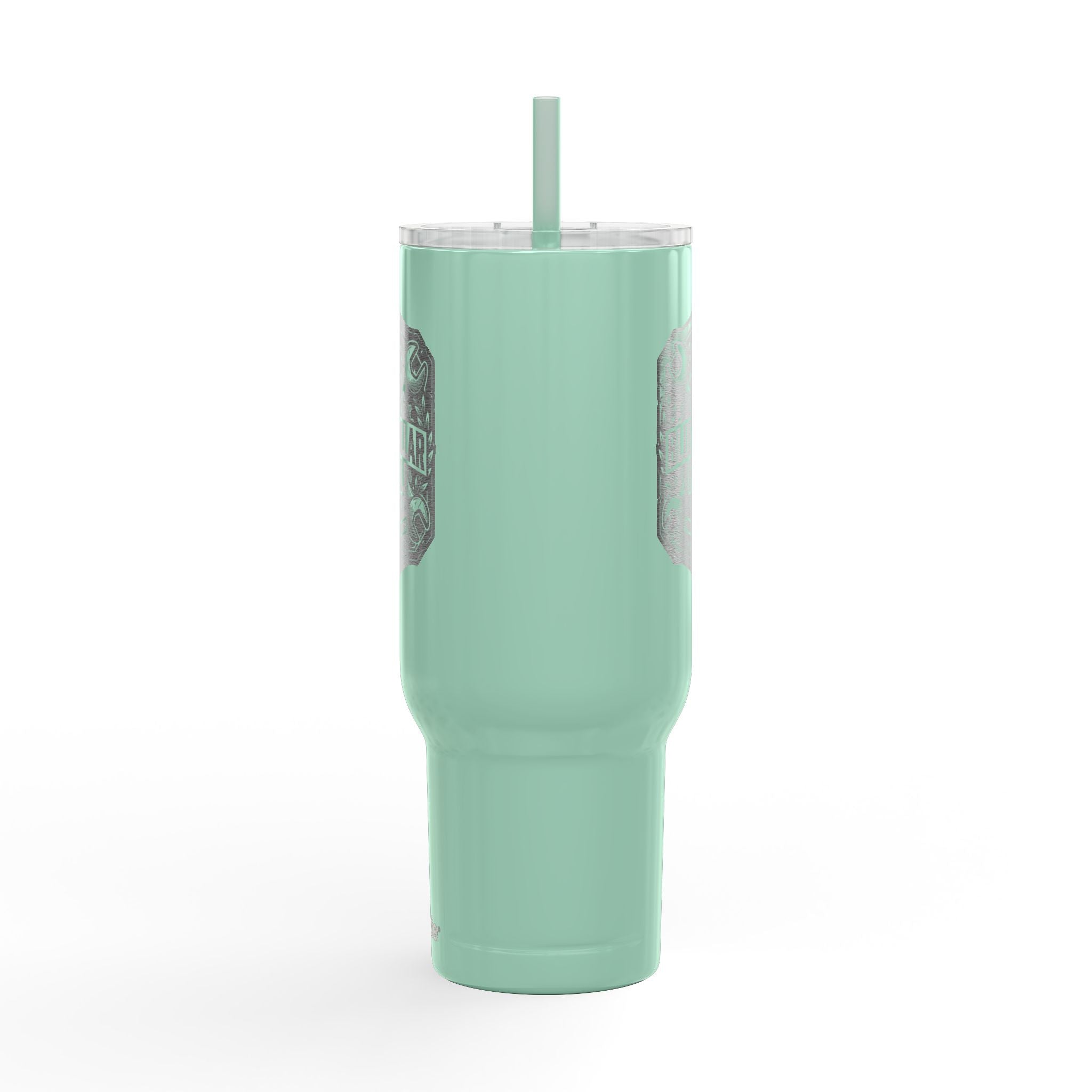 40oz Engraved Tumbler — "Blue Collar Fuel" Insulated Travel Mug